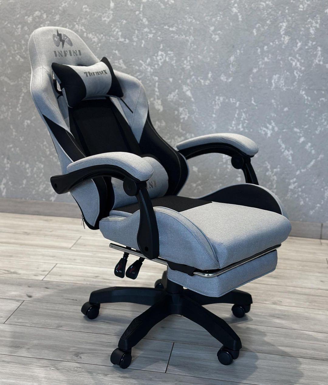 Кресло геймерское INFINI X Серый/Черный (1572) - фото 7