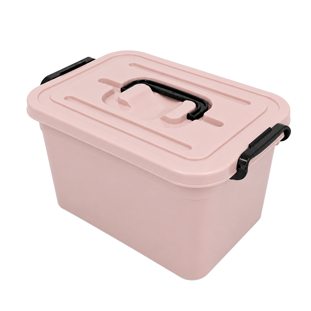 Ящик Stenson Colored 6,3л 19х27,5х16 см Pink (PB-980)
