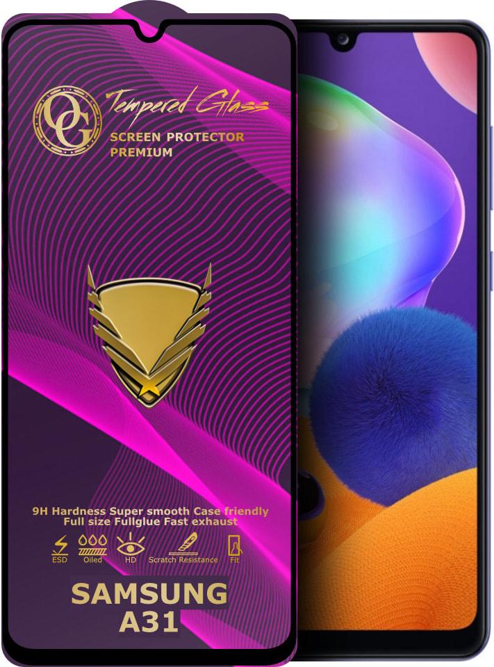 Стекло защитное GoldenArmor Samsung Galaxy A31 A315 Full Glue (32349)