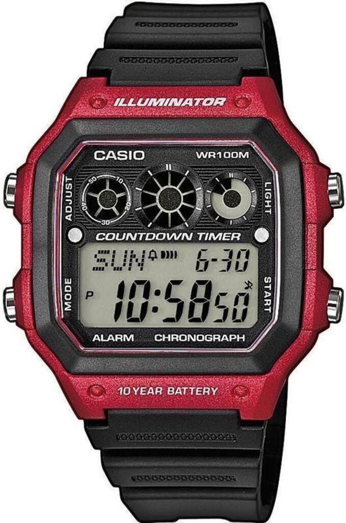 Часы кварцевые Casio AE-1300WH-4AVEF (AE-1300WH-4AVEF)