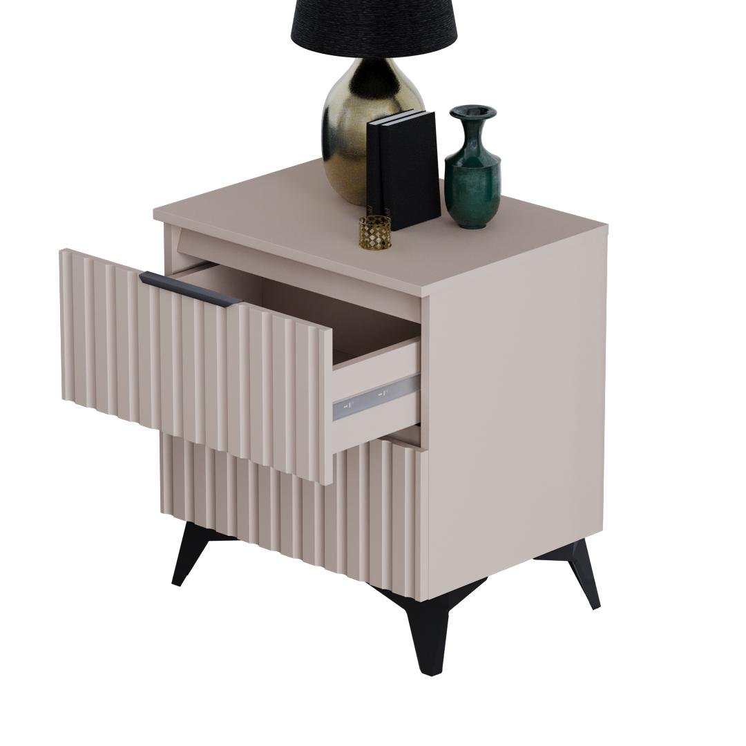 Туалетний столик з тумбою DiPortes Саванна Лофт Кс-11_K-25 Кашемір (01383-01411) - фото 3 Туалетний столик з тумбою DiPortes Саванна Лофт Кс-11_K-25 Кашемір (01383-01411) - фото 3