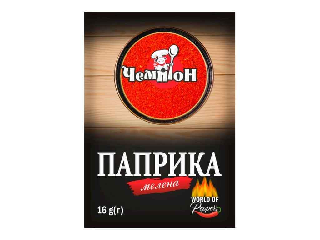 Паприка Чемпион красная молотая 16 г (974567)