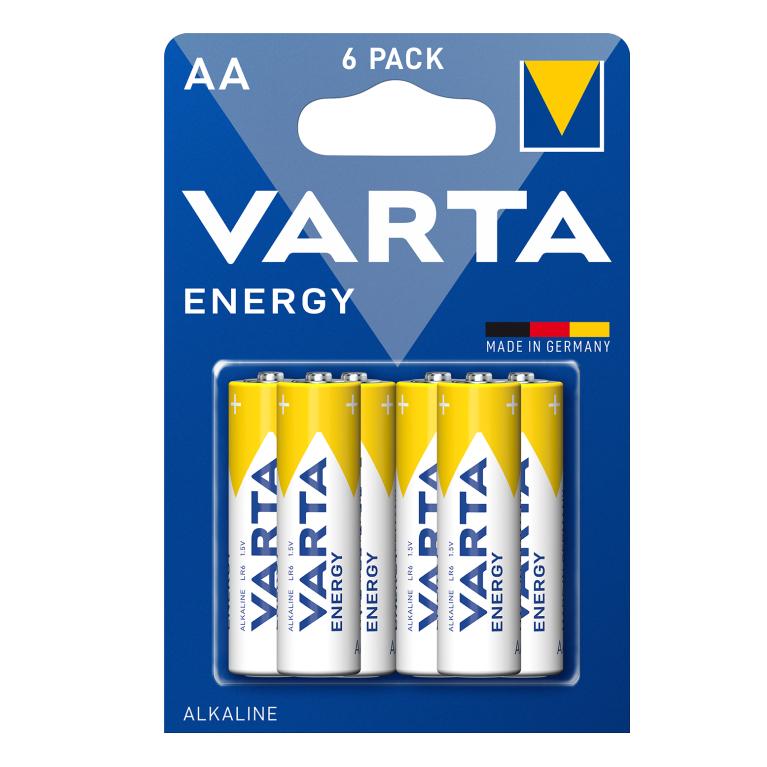 Батарейка Varta Energy AA LR6 блістер 6 шт. (8983280)