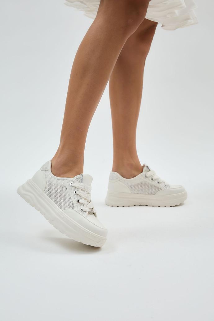 Сліпони жіночі LONZA р. 38 Білий (198763) - фото 5