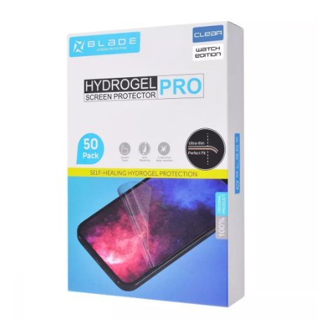 Защитная гидрогелевая пленка Blade Hydrogel Screen Protection PRO Clear Glossy Watch Edition (11011583) - фото 1