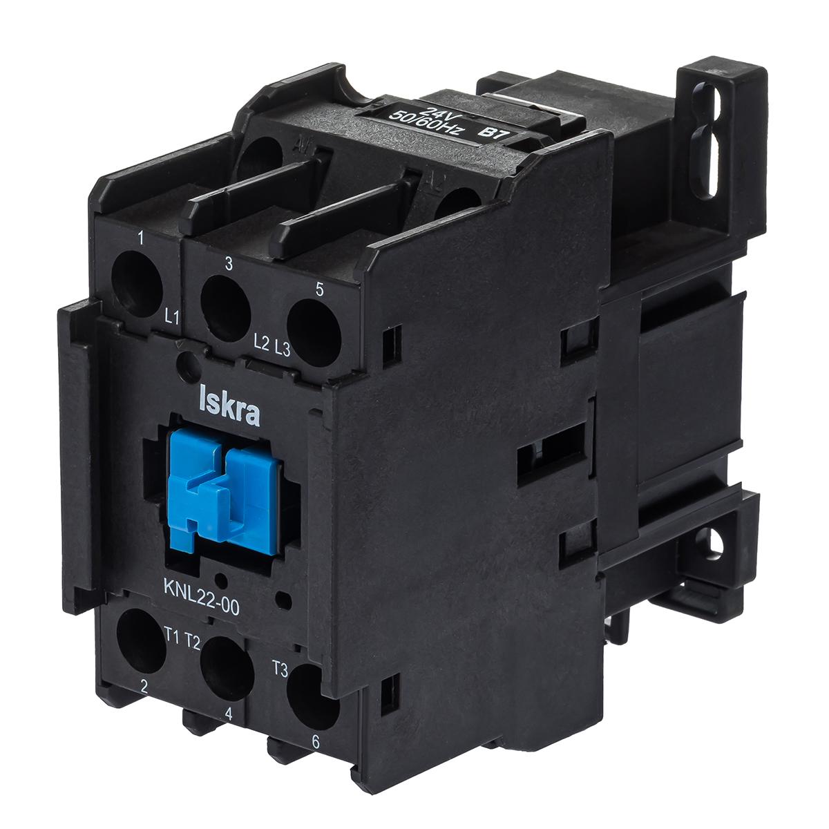 Контактор Iskra KNL22-00 22А 24 В 50/60 Гц (30050609000)