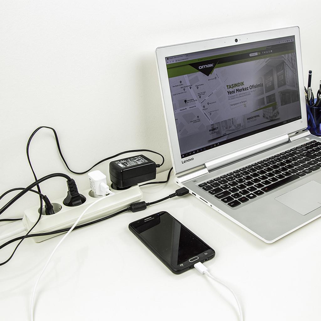 Органайзер для кабеля Omak Plastik 32,3x12,3x11,3 см (50808) - фото 3