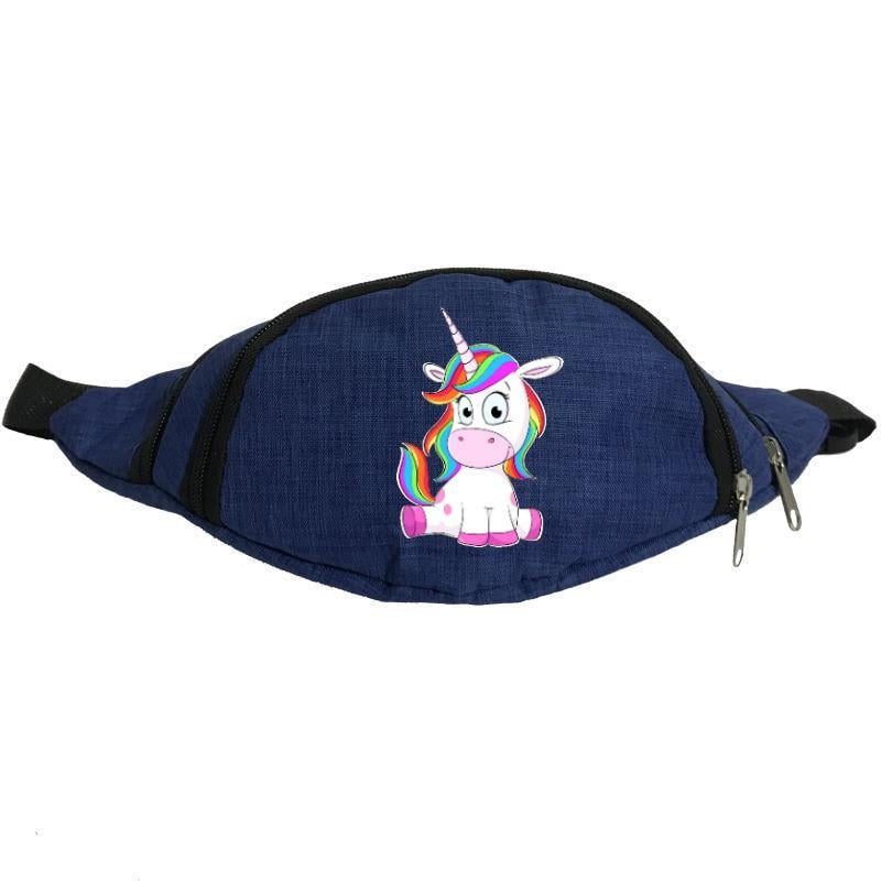Поясная сумка-бананка Cappuchino toys Unicorn EDN 006 Синий (1369989322)