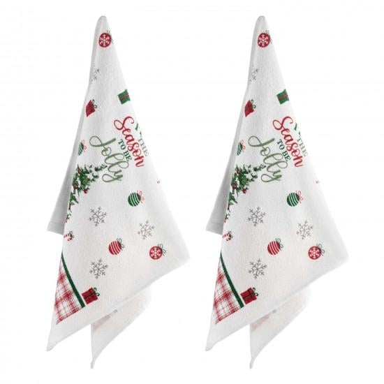 Набор полотенец подарочный Ardesto Christmas Tree 2 шт. 38х63 см (ART3863HTB) - фото 3 Набор полотенец подарочный Ardesto Christmas Tree 2 шт. 38х63 см (ART3863HTB) - фото 3
