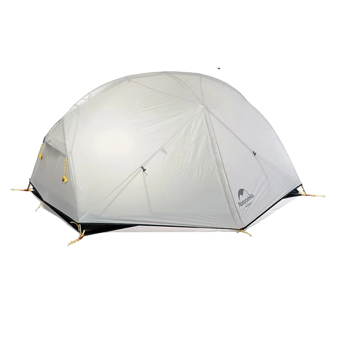 Палатка сверхлегкая Naturehike Mongar NH17T007-M 20D двухместная с футпринтом Серый (57565) - фото 1