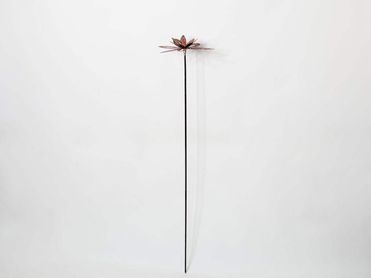 Садовая фигура Ржавый металлический цветок циния для вашего двора/клумбы/сада/террасы (DCR040) - фото 6 Садовая фигура Ржавый металлический цветок циния для вашего двора/клумбы/сада/террасы (DCR040) - фото 6