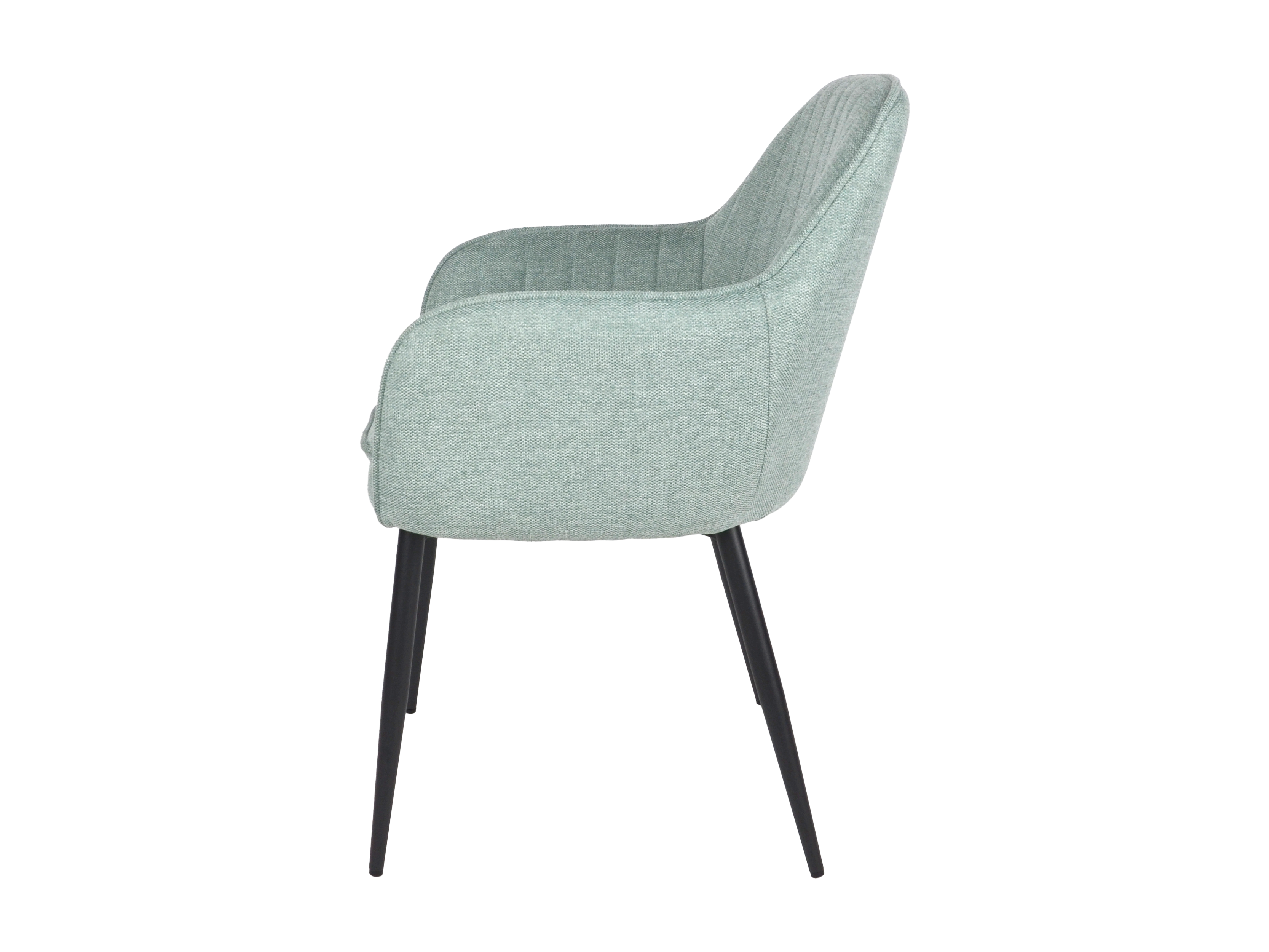 Стілець Intarsio Emily Чорний/Ментоловий - фото 2 Стілець Intarsio Emily Чорний/Ментоловий - фото 2