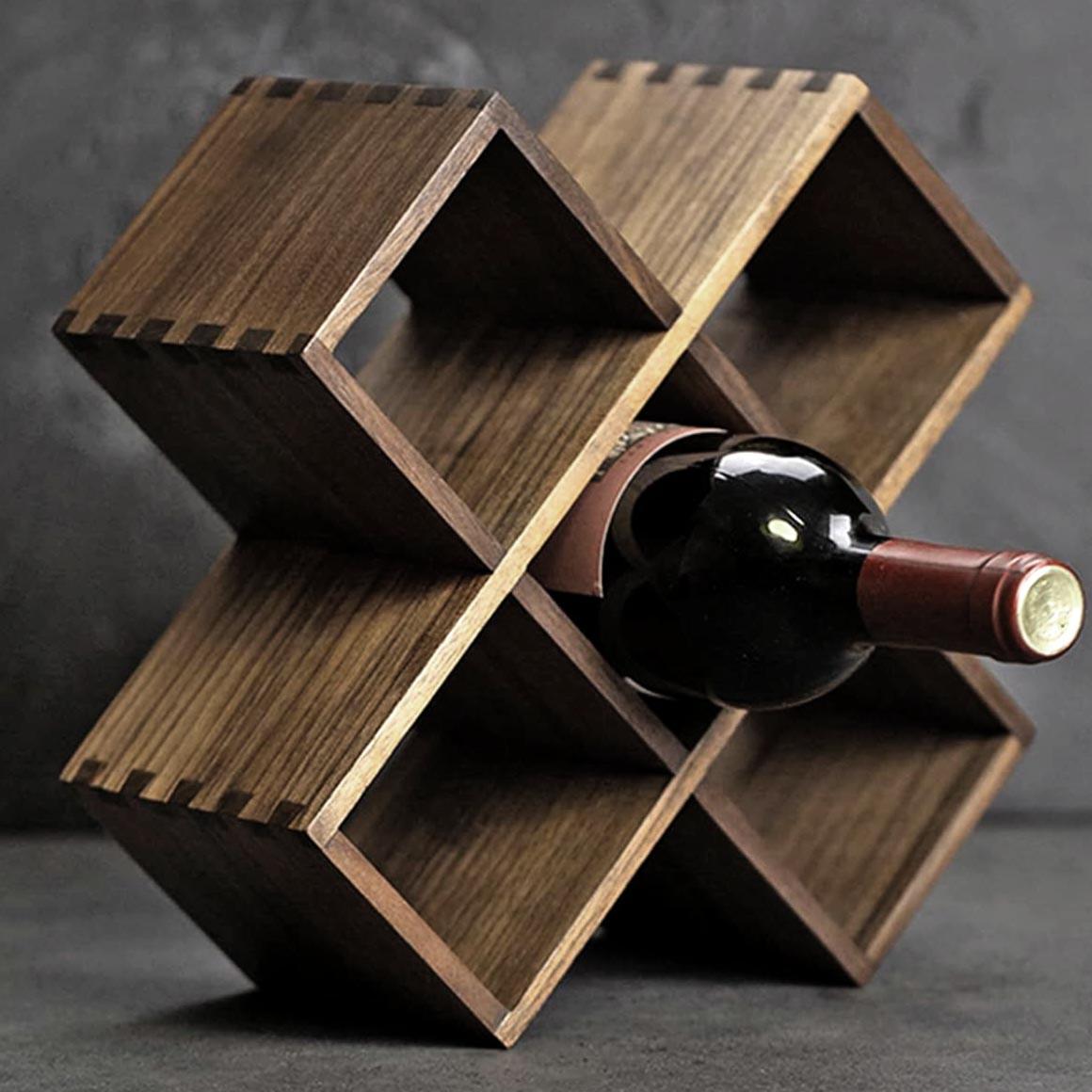 Полка для вина настольная Фаратан Сепия (Впс-019408)