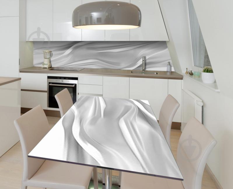 Наклейка 3Д виниловая на стол Zatarga «Молочные реки» 650х1200 мм (Z184136/1st)