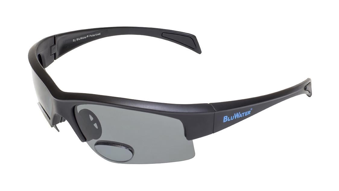 Окуляри біфокальні BluWater Bifocal-2 Polarized +2,5 Сірий (4БІФ2-20П25) - фото 1