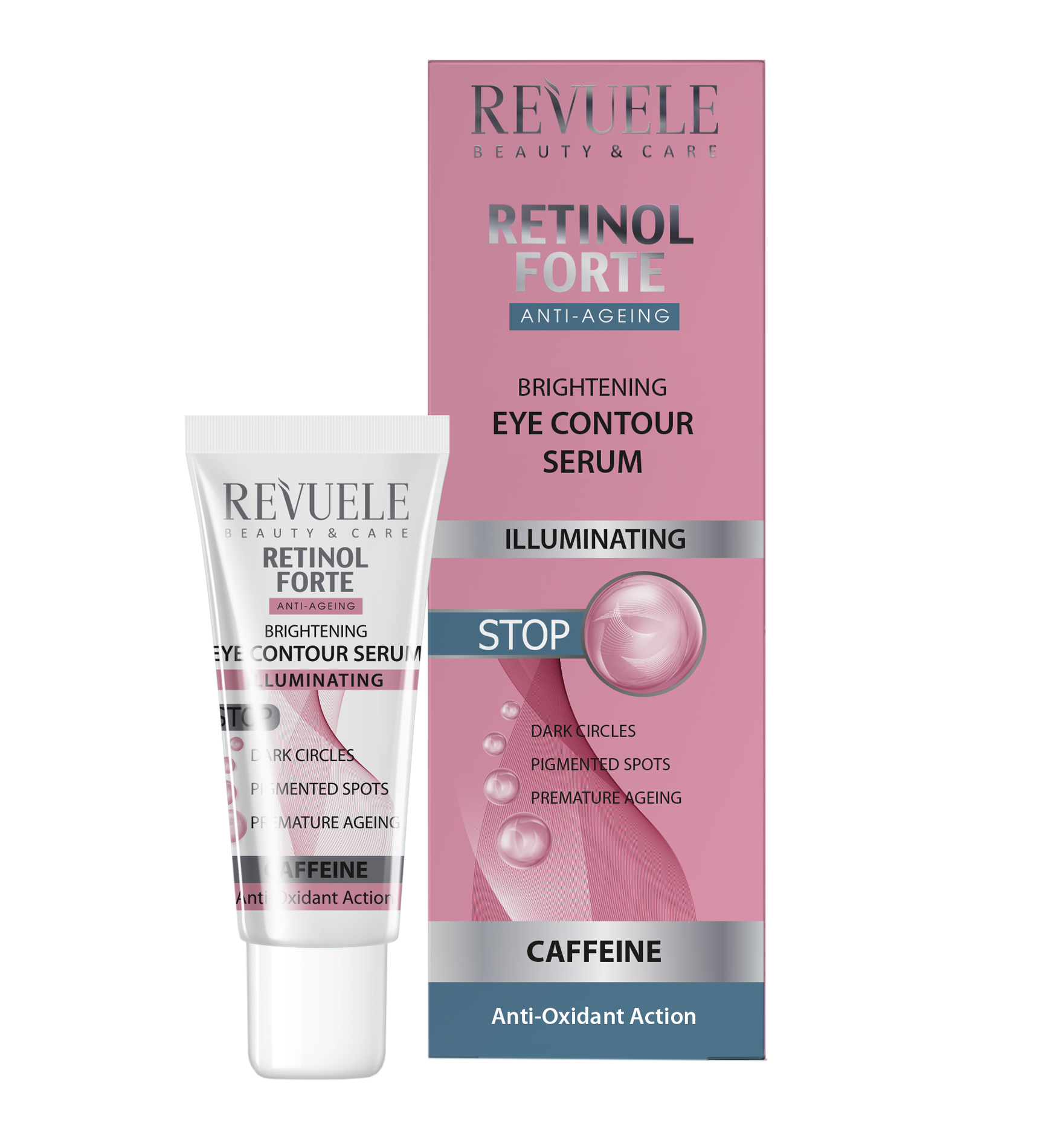 Сыворотка для контура глаз Revuele Retinol Forte осветляющая 25 мл (112707)
