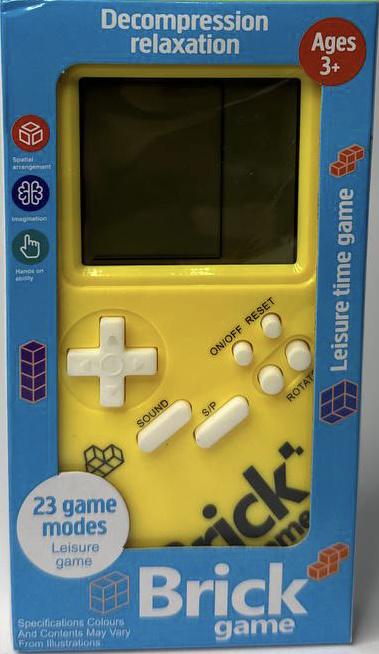 Электронная игрушка Тетрис Желтый (18468)