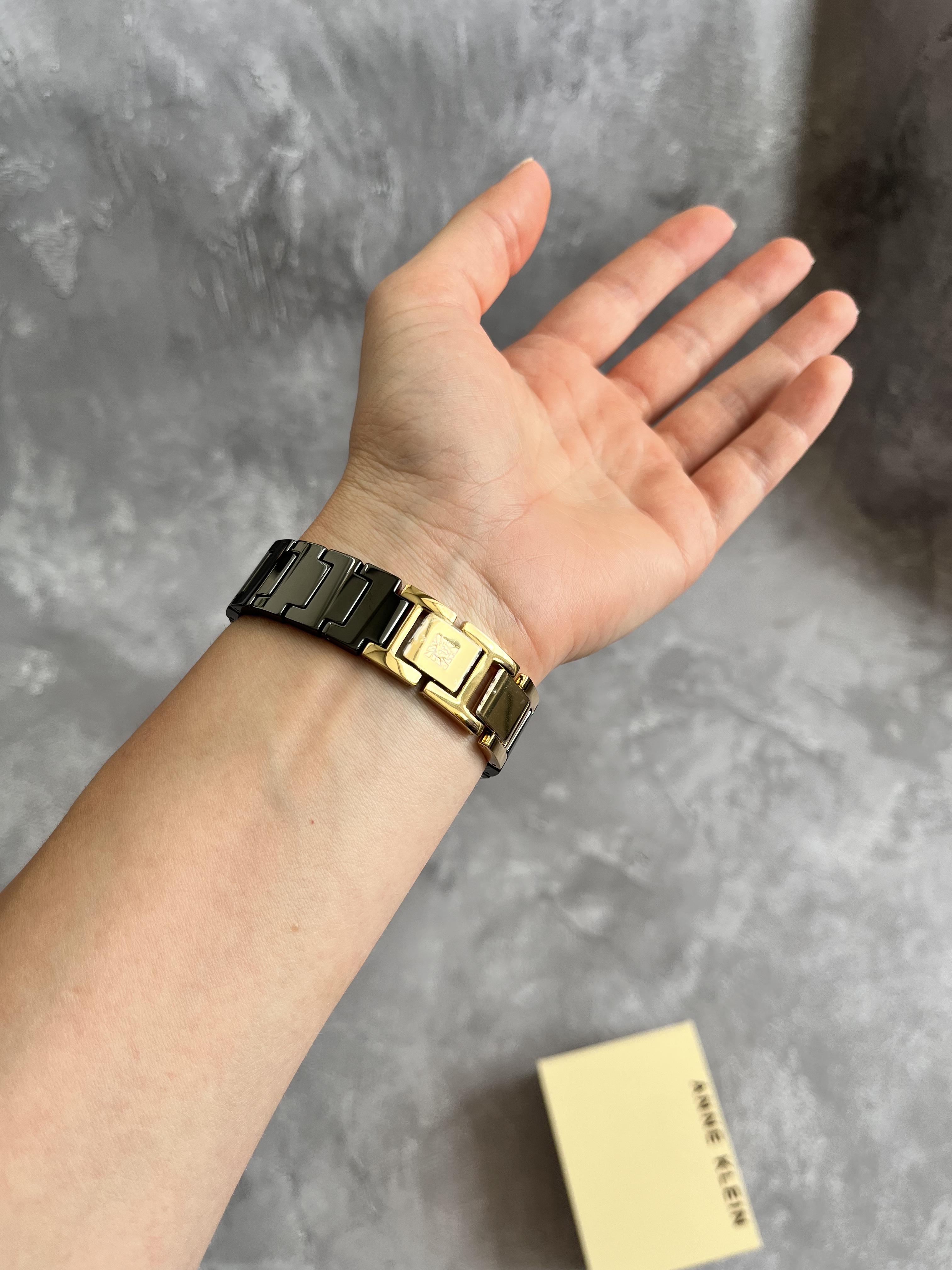 Часы женские Anne Klein AK/1018BKBK Черный (12297708) - фото 6