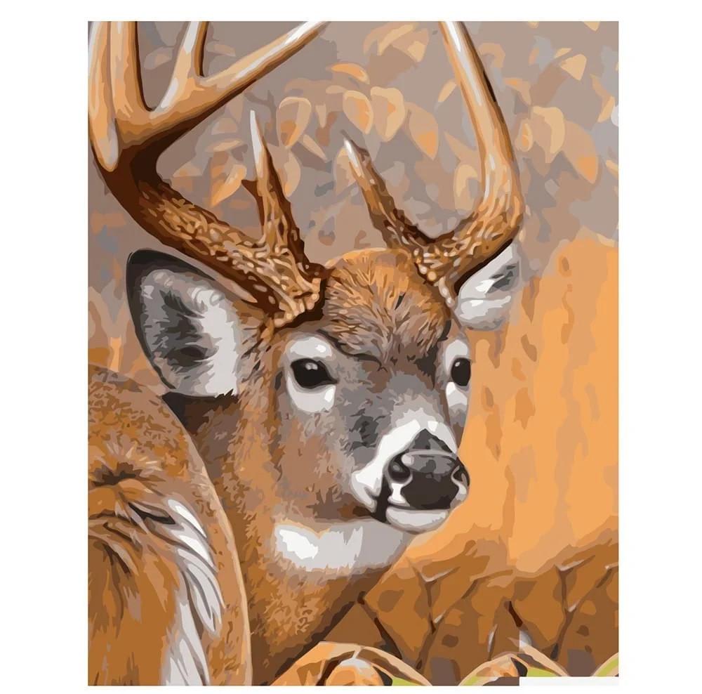 Картина по номерам Strateg Оленя 40x50 см (VA-2044)