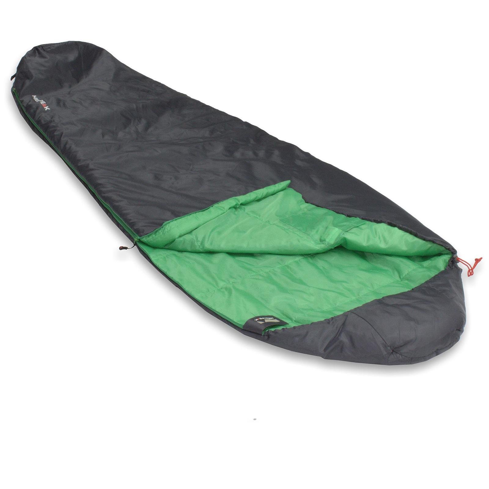 Спальний мішок High Peak Lite Pak 800 +8 °C left Anthra/Green (23272)