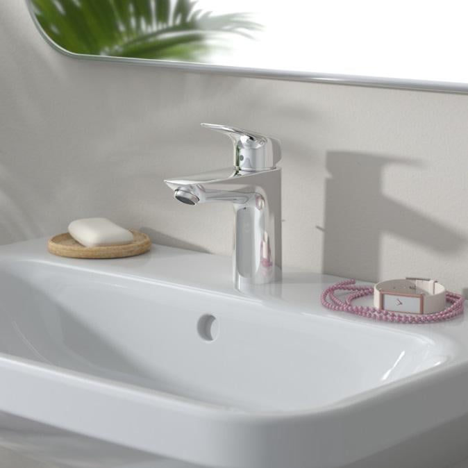 Змішувач для умивальника Hansgrohe Logis 100 Coolstart 2 Flow Хром (71105000) - фото 4