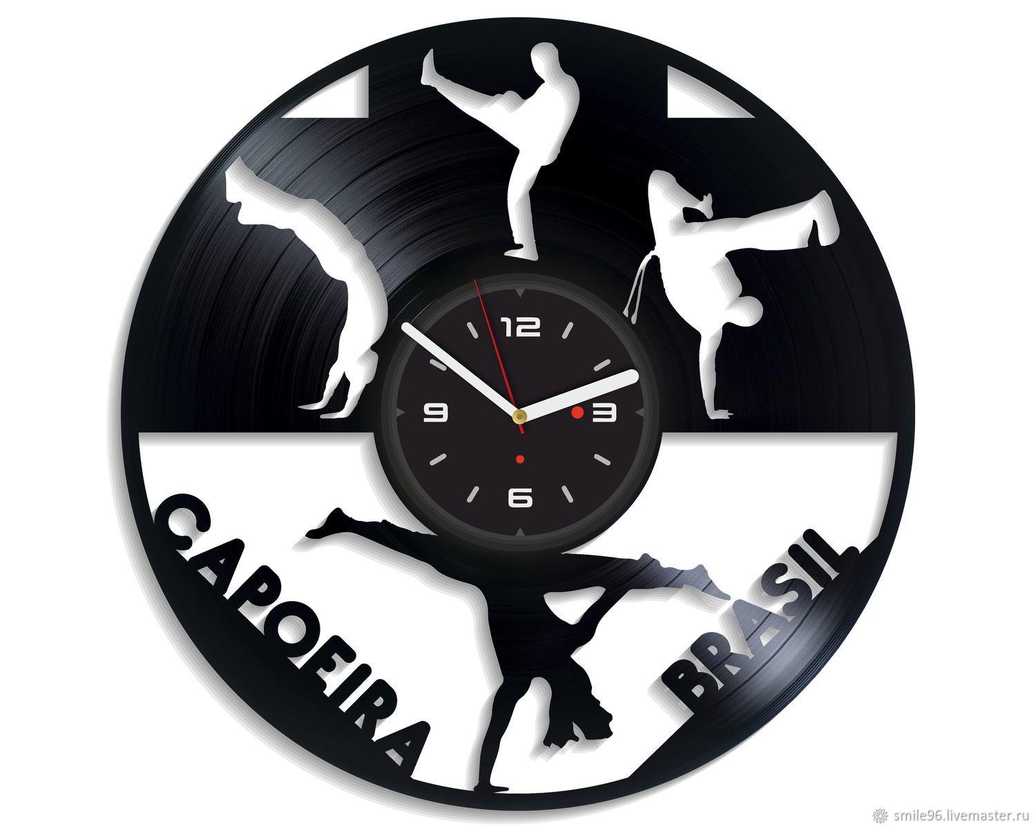 Часы настенные Capoeira 2219 из виниловой пластинки