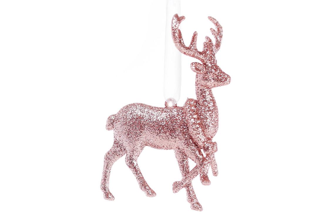 Новогодняя подвеска BonaDi Олень 11х7 см (788-938)
