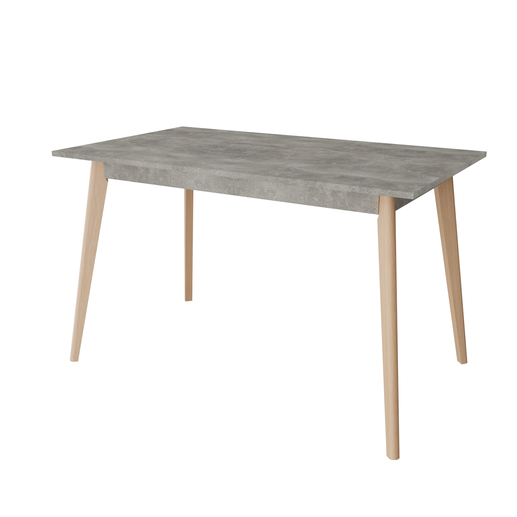 Стол Неман БОН 1180х680 мм Бетон/Бук