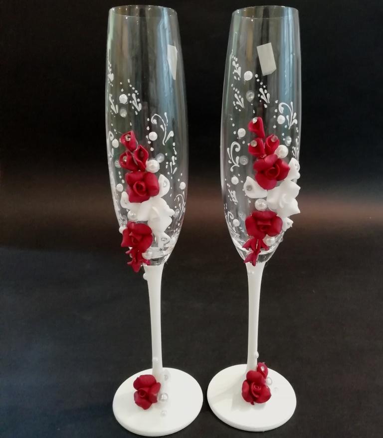 Бокалы свадебные Bohemia Sandy Vip 190 мл 2 шт. (8916)