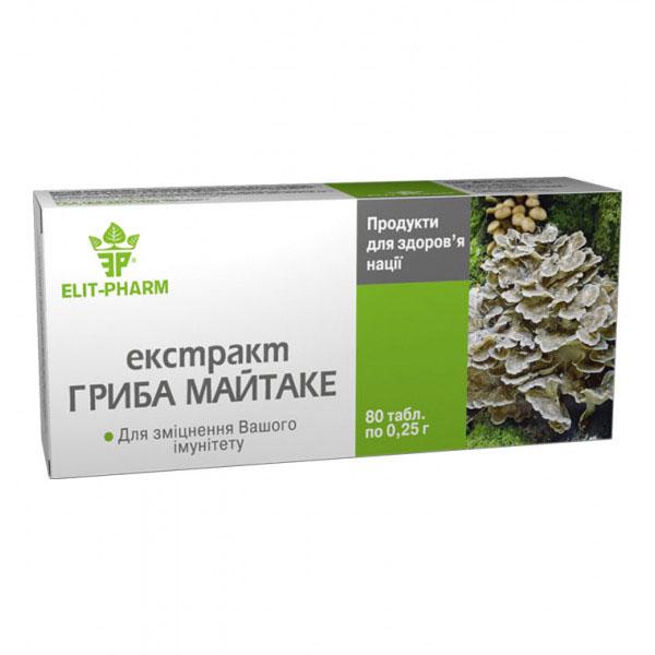 Грибной комплекс Elit-Pharm Экстракт гриба Майтаке 80 табл. (000025352)