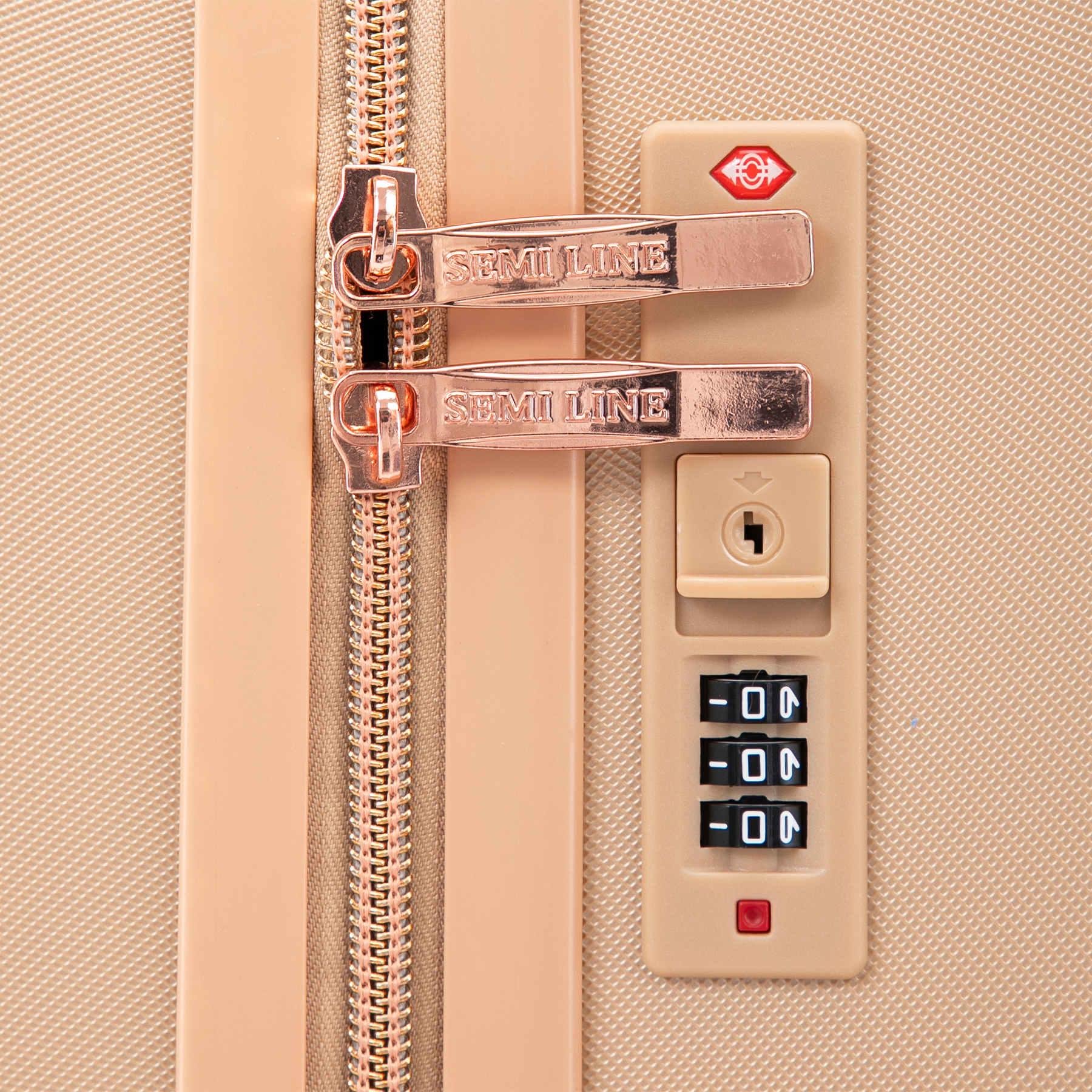 Валіза SEMI LINE 28" Golden (T5912-3) - фото 7 Валіза SEMI LINE 28" Golden (T5912-3) - фото 7