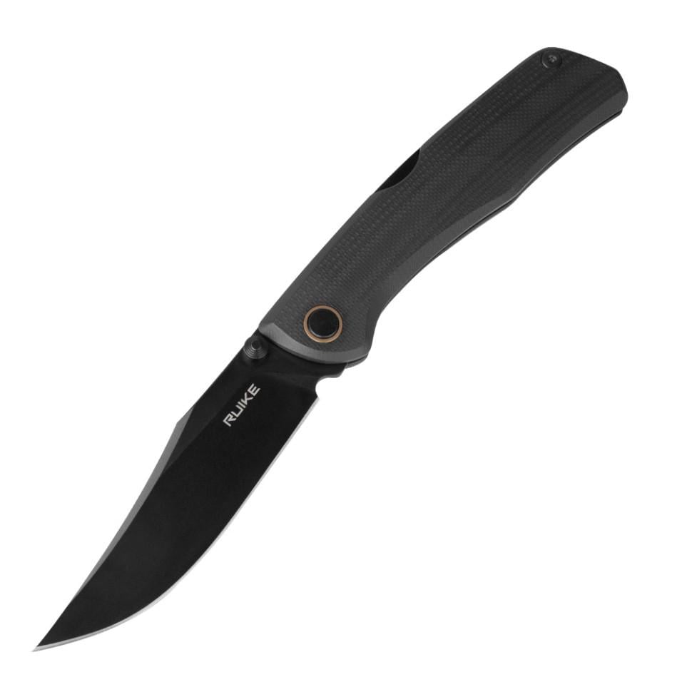 Нож EDC складной Ruike P882-B 193 мм лезвие 85 мм Back Lock Black (621952)
