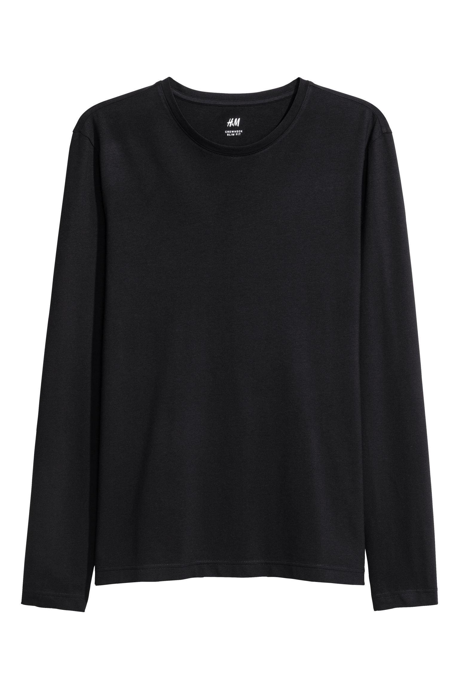 Лонгслив H&M XS Черный (1612525831)