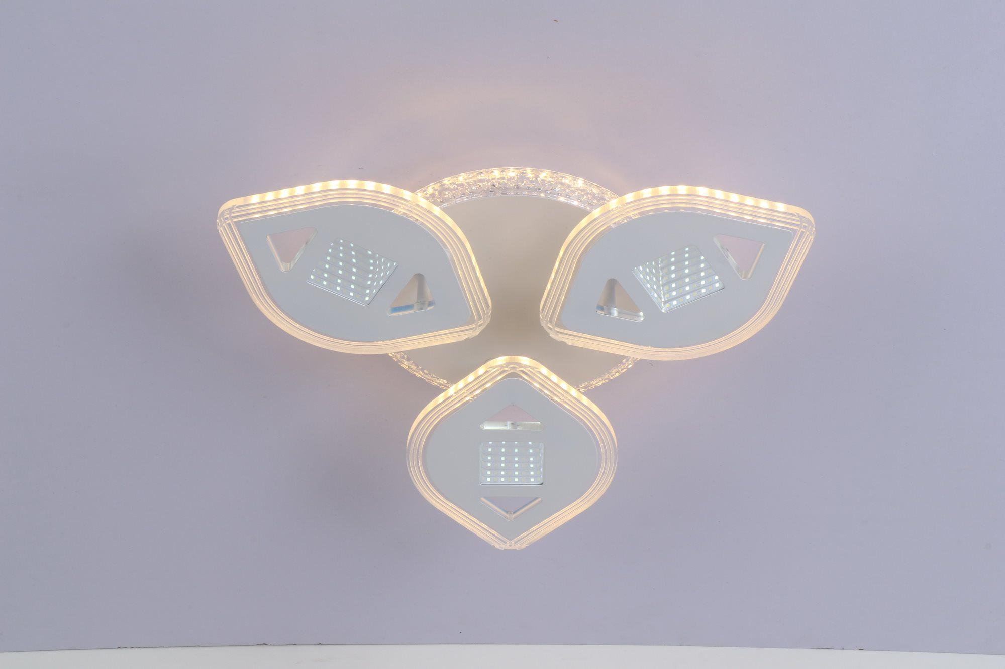 Люстра світлодіодна акрилова Valeso V K29028-3+1 з пультом