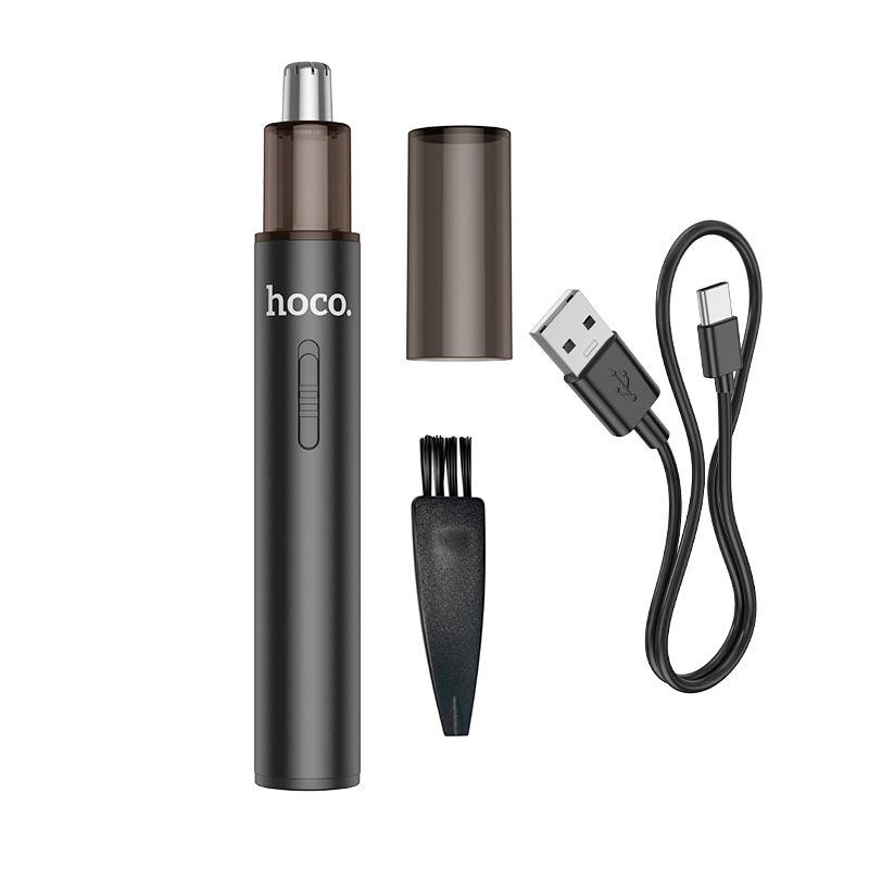 Триммер для носа Hoco electric Nose Hair trimmer HP34 100 мАч Black (20799880) - фото 5