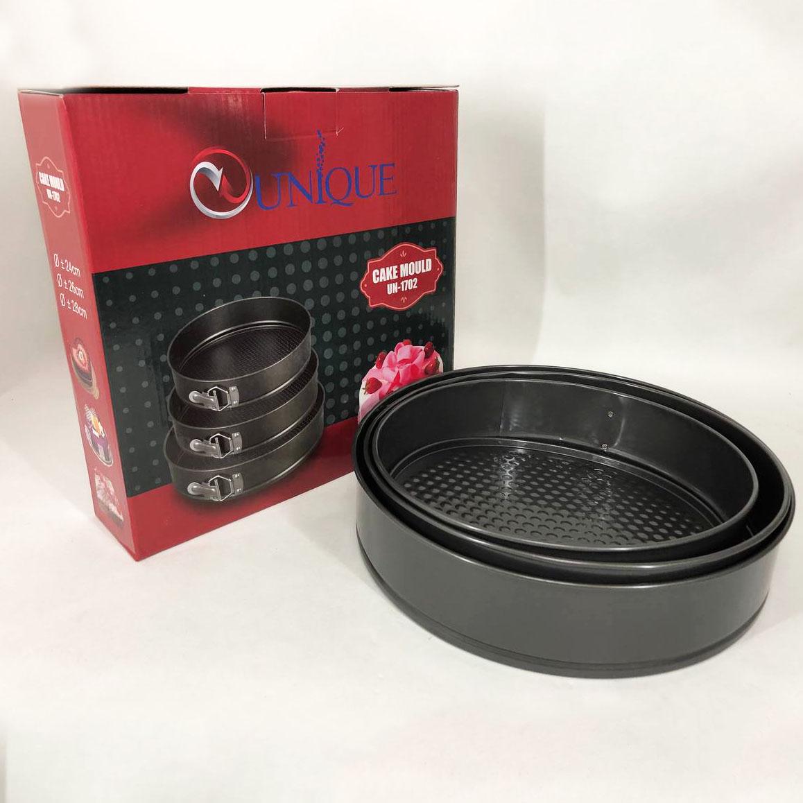 Набор форм для выпекания Unique UN-1702 3 шт. (ws37585) - фото 8 Набор форм для выпекания Unique UN-1702 3 шт. (ws37585) - фото 8