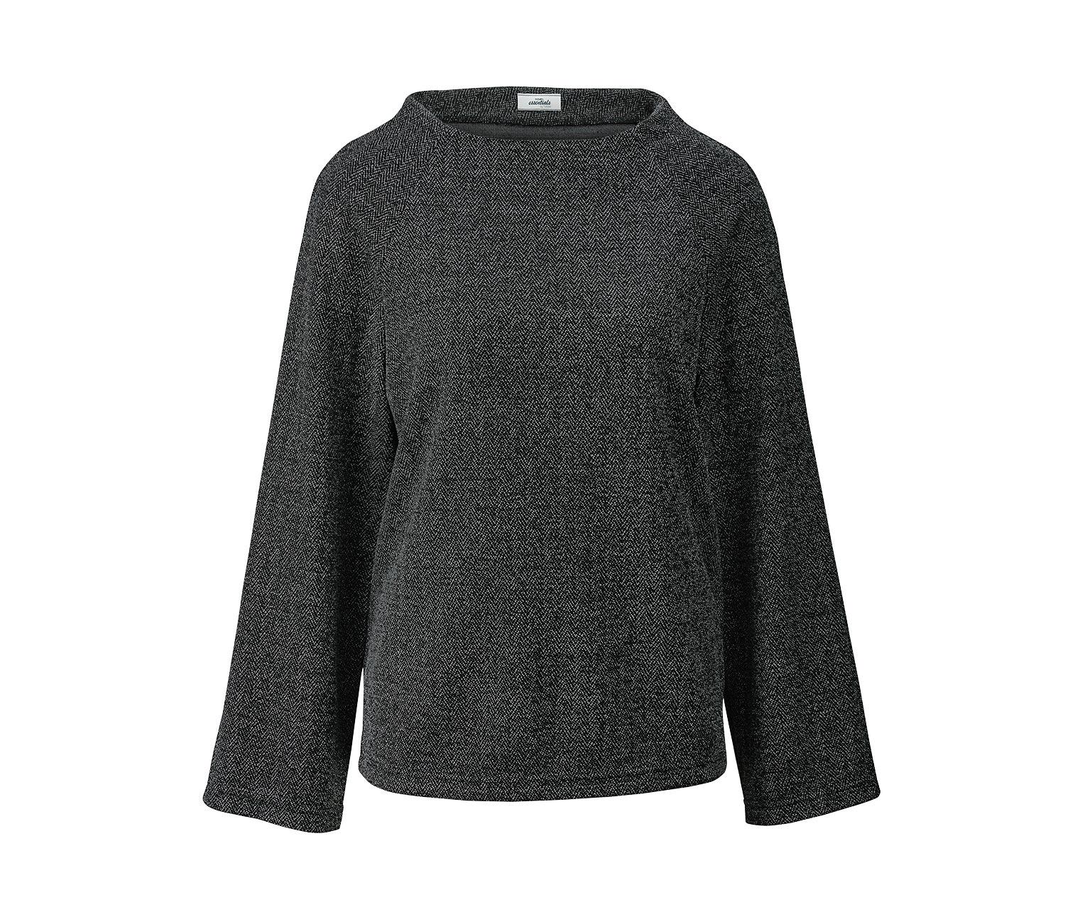 Толстовка TCM Tchibo T1682946473 р. 40/42 Чорний/Білий (2481524821)