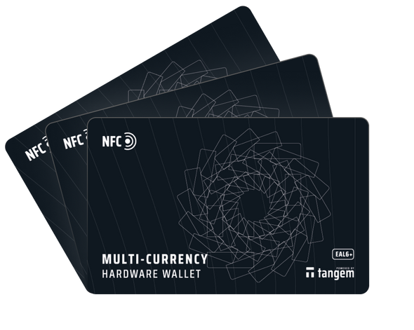 Крипто-кошелек Tangem Wallet 3 карты