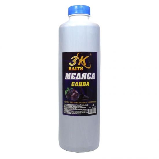 Меляса 3KBaits Слива 1000 мл (3KB1888)