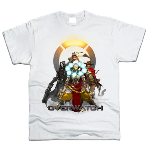 Футболка Fruit of the Loom Герої "Overwatch" S Білий (3192557)