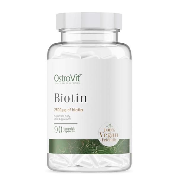 Вітаміни OstroVit Biotin Vege 90 капсул Вітаміни OstroVit Biotin Vege 90 капсул