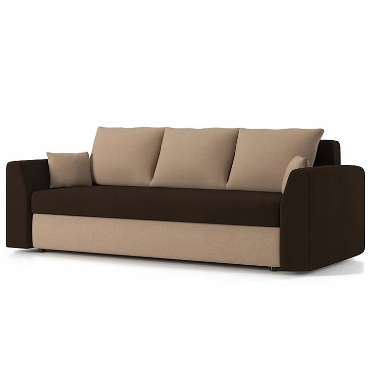 Диван Пауль 230х90 см Коричневый/Капучино (28118921)