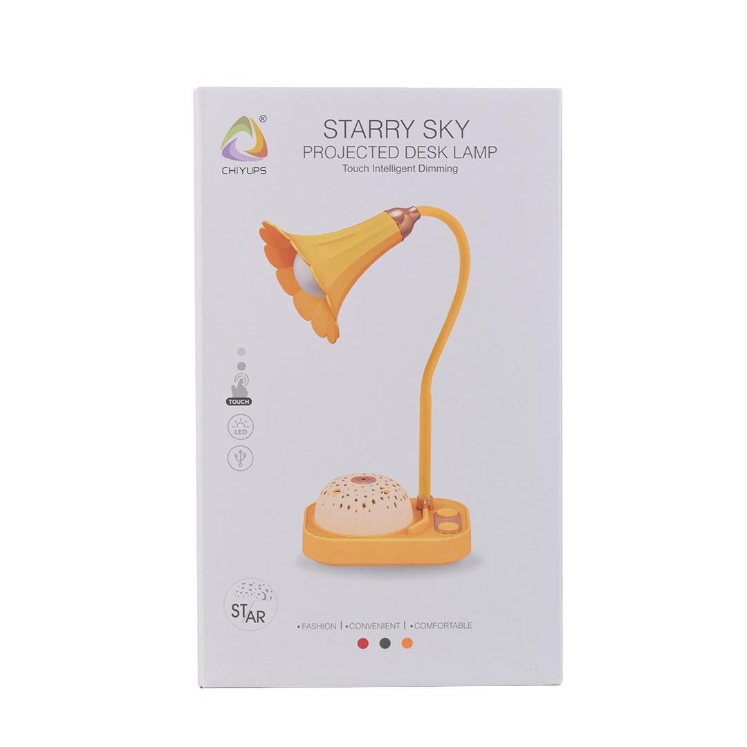 Лампа нічник дитяча із проекцією зоряного неба 3,2 Вт Жовтий - фото 5 Лампа нічник дитяча із проекцією зоряного неба 3,2 Вт Жовтий - фото 5