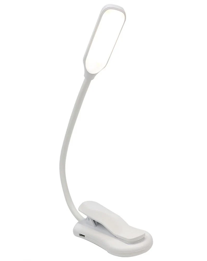 Лампа для чтения книг 7 LED с аккумулятором Белый (00006) - фото 1 Лампа для чтения книг 7 LED с аккумулятором Белый (00006) - фото 1