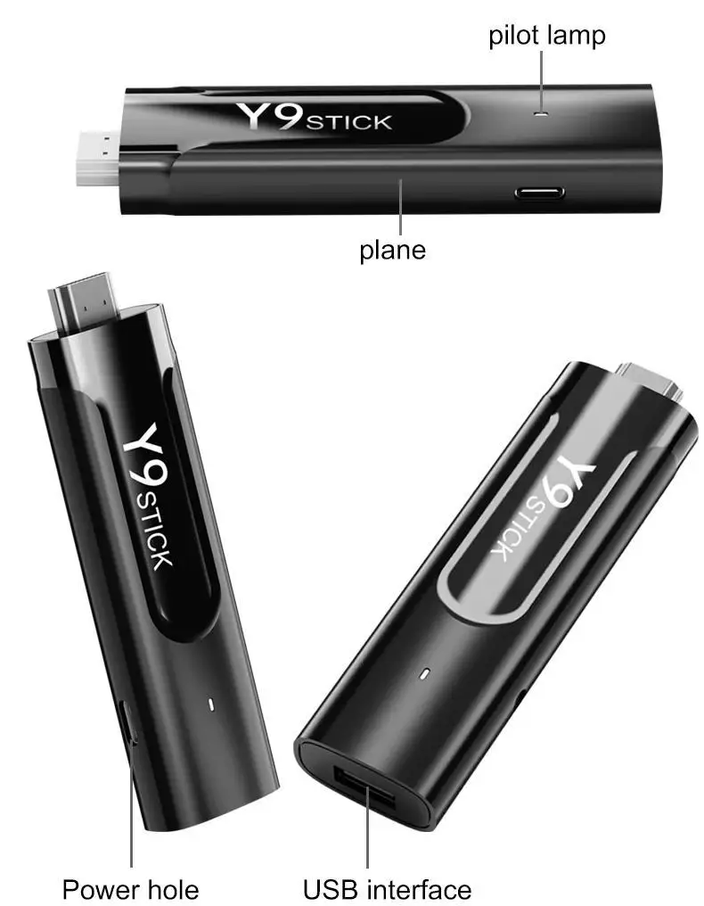 Смарт-ТВ приставка 2/16 Гб Smart TV Stick Android 12 з голосовим пультом M98 Y10 (29511102) - фото 7 Смарт-ТВ приставка 2/16 Гб Smart TV Stick Android 12 з голосовим пультом M98 Y10 (29511102) - фото 7