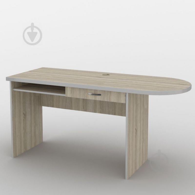 Письменный стол Тиса Мебель СМ-16/1 Ш.-1600мм Г.-600мм Дуб сонома