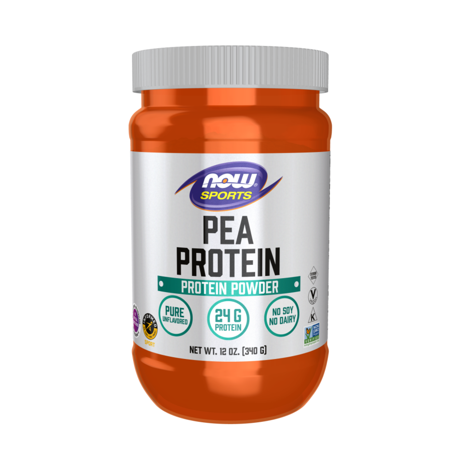 Протеїн гороховий Now Pea Protein порошок 340 г (CO003782)