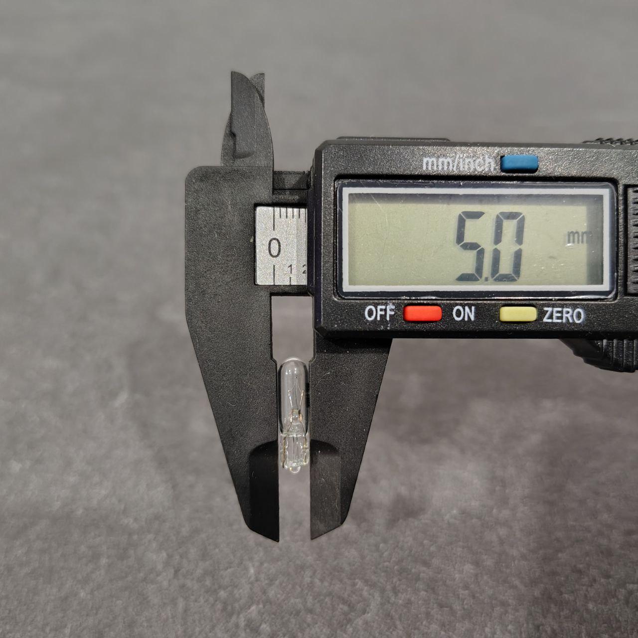 Автолампа T5 W1,2W W2x4,6d 12V 1,2W Белый (643STORE3) - фото 3