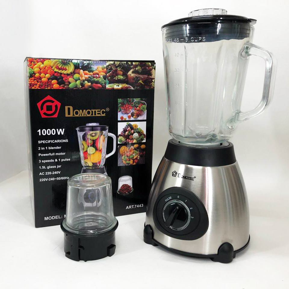 Блендер с кофемолкой Domotec MS-6610 1000 Вт - фото 3 Блендер с кофемолкой Domotec MS-6610 1000 Вт - фото 3