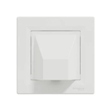 Вывод кабеля Schneider Electric Asfora с рамкой ABS-UV Белый (EPH5500121)